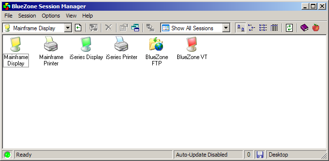 bluezone session manager