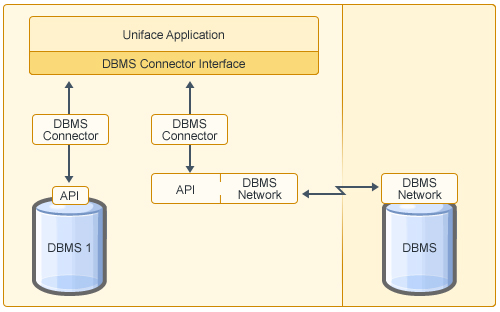 DBMS Connectors on a Network