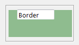 Border around the entity