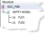 Component Structure with entity and two fields