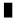 Black vertical rectangle