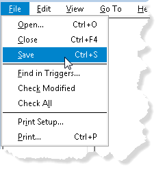 Drop-down menu